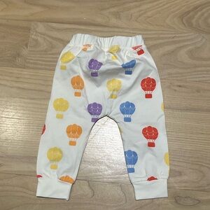 Monica & Andy Groove Pants Hot Air Balloon Print Unisex Organic Cotton